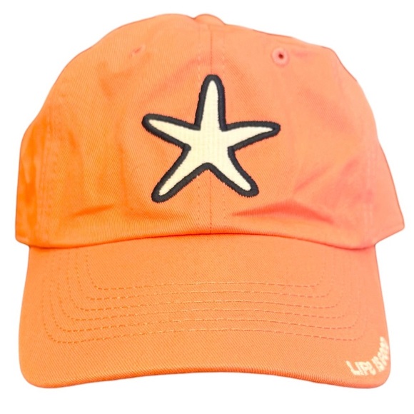 LIFE IS GOOD ADJUSTABLE CAP, STARFISH, MELON - Picture 1 of 7